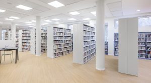 מדפים לספרייה - אבי תכנון